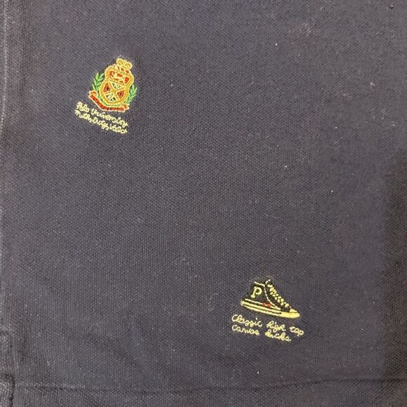 Polo Ralph Lauren All Over Polo Shirt Collegiate Crests Bears Sneakers Medium - Picture 11 of 14